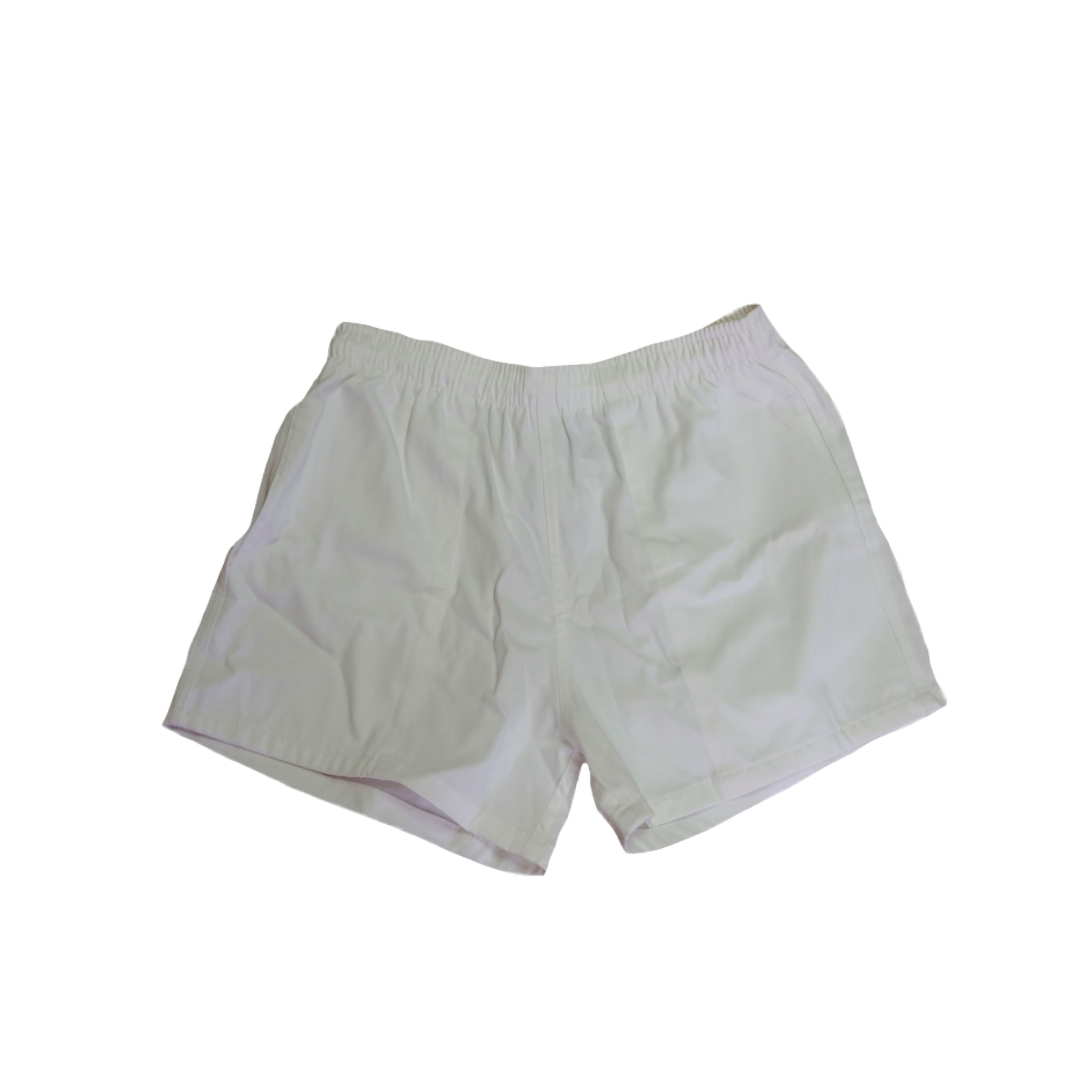 RUGBY SHORTS WHITE - School Depot